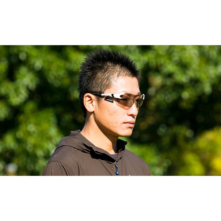 「クーポン券発行中」 AirFly エアフライ サングラス AF-301 C-2 鼻パットがないスポーツサングラス UVカット 軽い 曇らない 日本製 「ドライバー付き」の画像