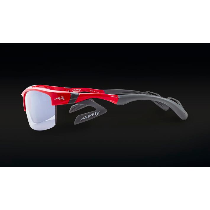 AirFly エアフライ サングラス AF-303 C-4  スポーツサングラス ノーズパッドレス 鼻あてなし UVカット 軽い 曇らない 鯖江市 国内正規商品の画像