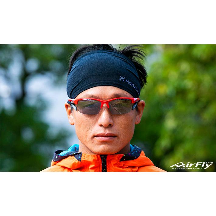 AirFly エアフライ サングラス AF-303 C-4  スポーツサングラス ノーズパッドレス 鼻あてなし UVカット 軽い 曇らない 鯖江市 国内正規商品の画像