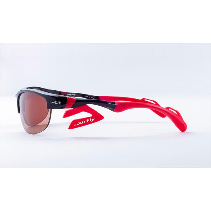AirFly エアフライ サングラス AF-304 C-1S  スポーツサングラス ノーズパッドレス 鼻あてなし UVカット 軽い 曇らない 鯖江市 国内正規商品の画像