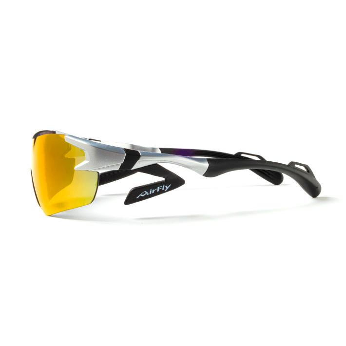 AirFly エアフライ サングラス AF-301 C-32  スポーツサングラス ノーズパッドレス 鼻あてなし UVカット 軽い 曇らない 鯖江市 国内正規商品の画像