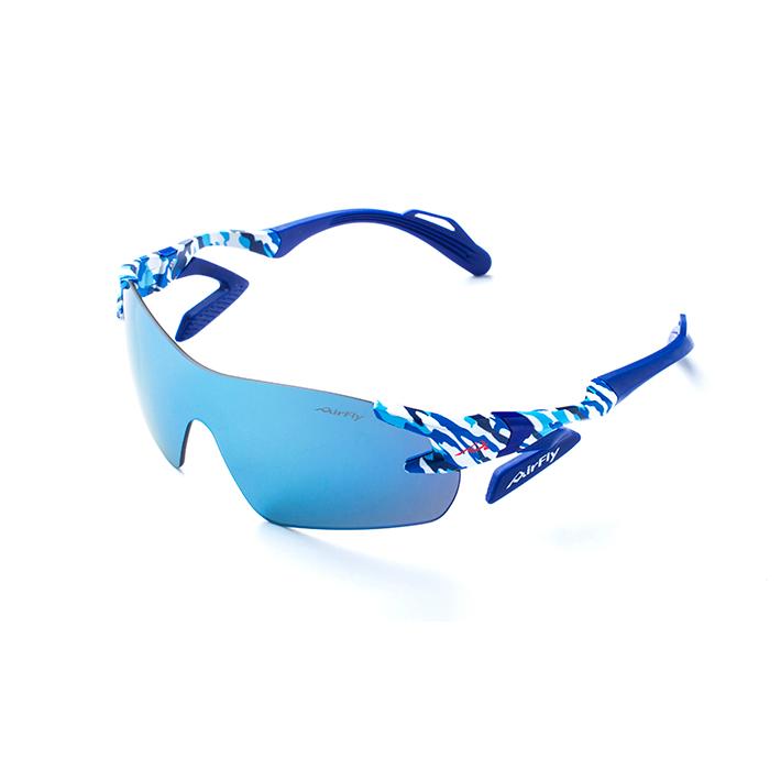 AirFly エアフライ サングラス AF-301 C-4  スポーツサングラス ノーズパッドレス 鼻あてなし UVカット 軽い 曇らない 鯖江市 国内正規商品の画像