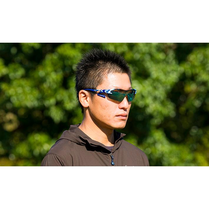 AirFly エアフライ サングラス AF-301 C-4  スポーツサングラス ノーズパッドレス 鼻あてなし UVカット 軽い 曇らない 鯖江市 国内正規商品の画像