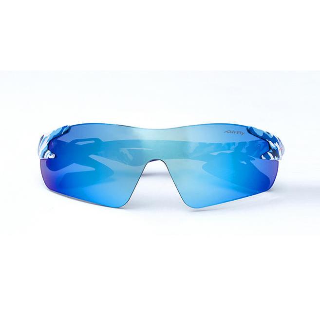 AirFly エアフライ サングラス AF-301 C-4  スポーツサングラス ノーズパッドレス 鼻あてなし UVカット 軽い 曇らない 鯖江市 国内正規商品の画像