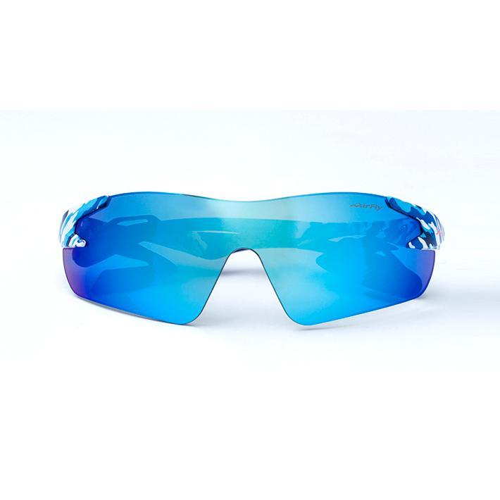 AirFly エアフライ サングラス AF-301 C-4L  スポーツサングラス ノーズパッドレス 鼻あてなし UVカット 軽い 曇らない 鯖江市 国内正規商品の画像