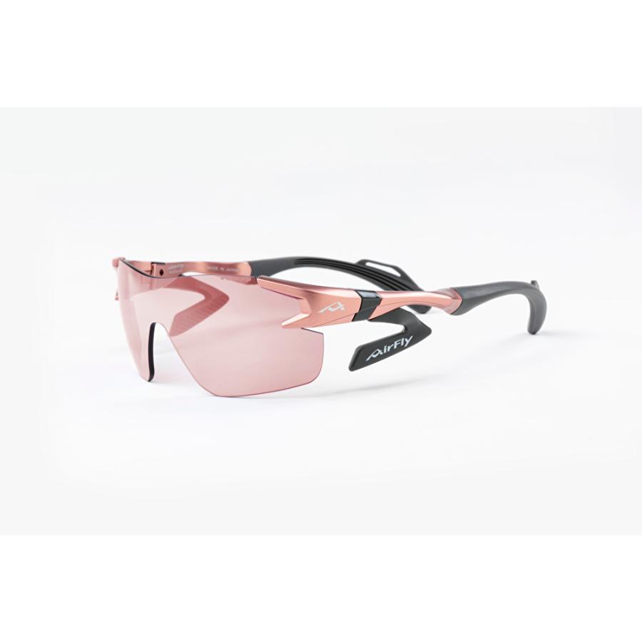 AirFly エアフライ サングラス AF-302 C-4SP  スポーツサングラス ノーズパッドレス 鼻あてなし UVカット 軽い 曇らない 鯖江市 国内正規商品の画像