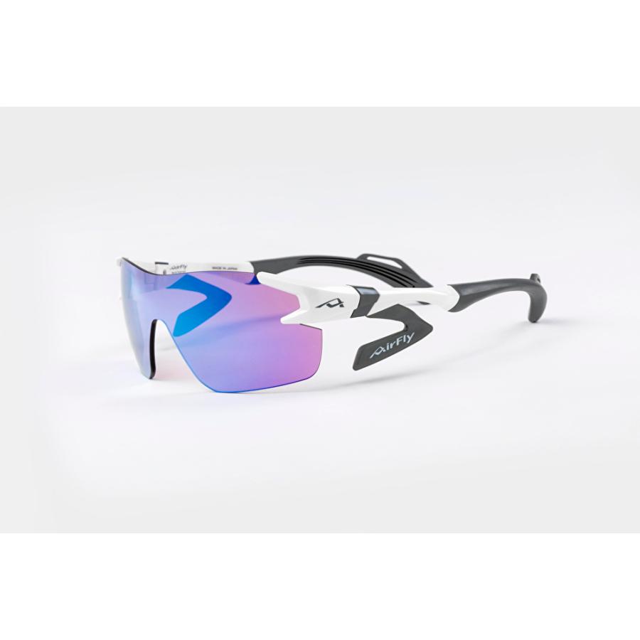 AirFly エアフライ サングラス AF-302 C-5SP  スポーツサングラス ノーズパッドレス 鼻あてなし UVカット 軽い 曇らない 鯖江市 国内正規商品の画像