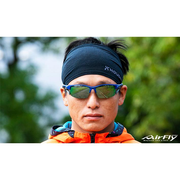 AirFly エアフライ サングラス AF-303 C-3  スポーツサングラス ノーズパッドレス 鼻あてなし UVカット 軽い 曇らない 鯖江市 国内正規商品_4