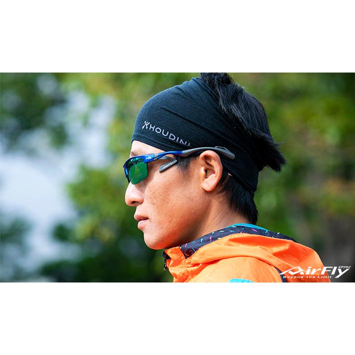 AirFly エアフライ サングラス AF-303 C-3  スポーツサングラス ノーズパッドレス 鼻あてなし UVカット 軽い 曇らない 鯖江市 国内正規商品_6