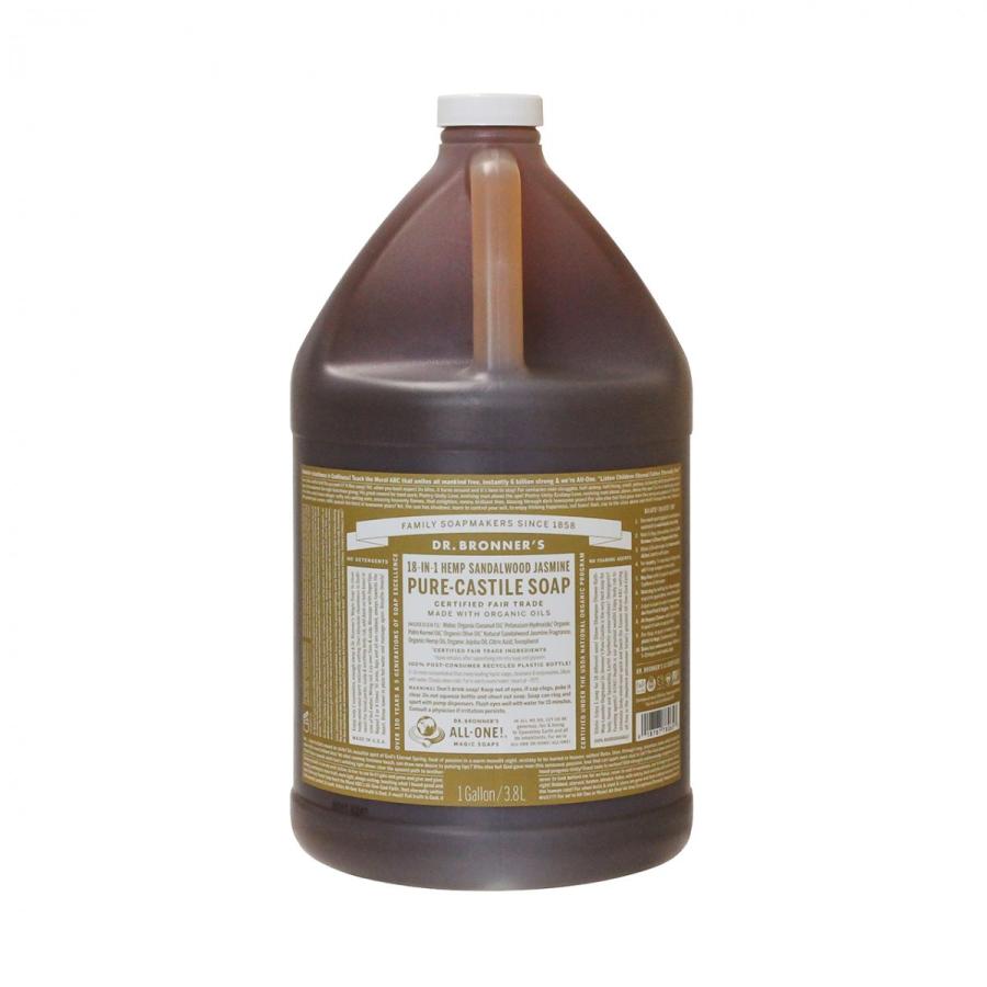 ドクターブロナー マジックソープ サンダルウッド ジャスミン 3785ml ボディソープ Glass Oner 通販 Yahoo ショッピング