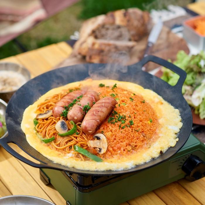 ジェイエイチキュー JHQ 鉄板マルチグリドル 36cm 単品・ディープ