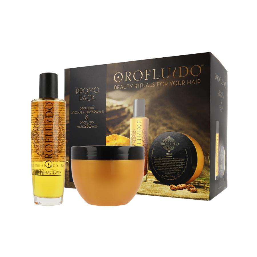 Orofluido オロフルイド マスクセット オロフルイド 100ml ヘアマスク 250ml レディースヘアエッセンス Glass Oner 通販 Yahoo ショッピング