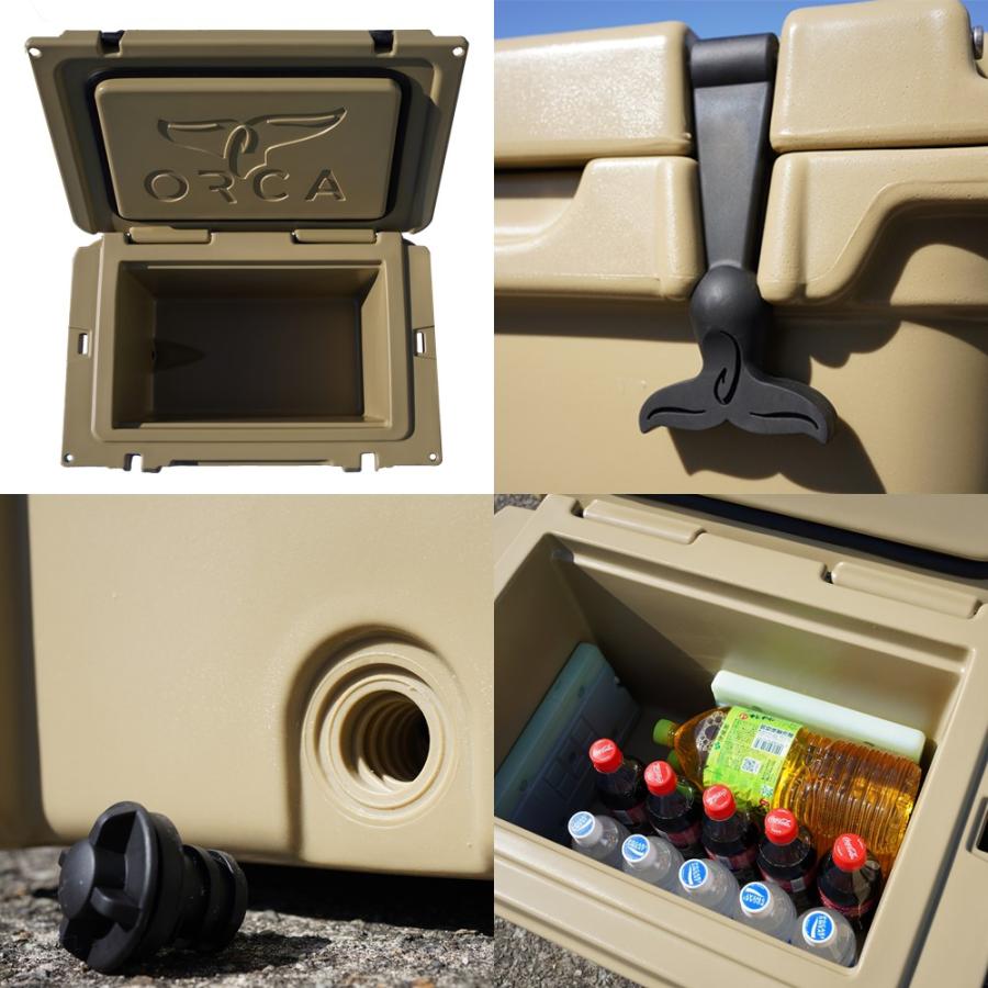 ORCA（オルカ） クーラーボックス 26QT (24.61L) ハードクーラー 小型