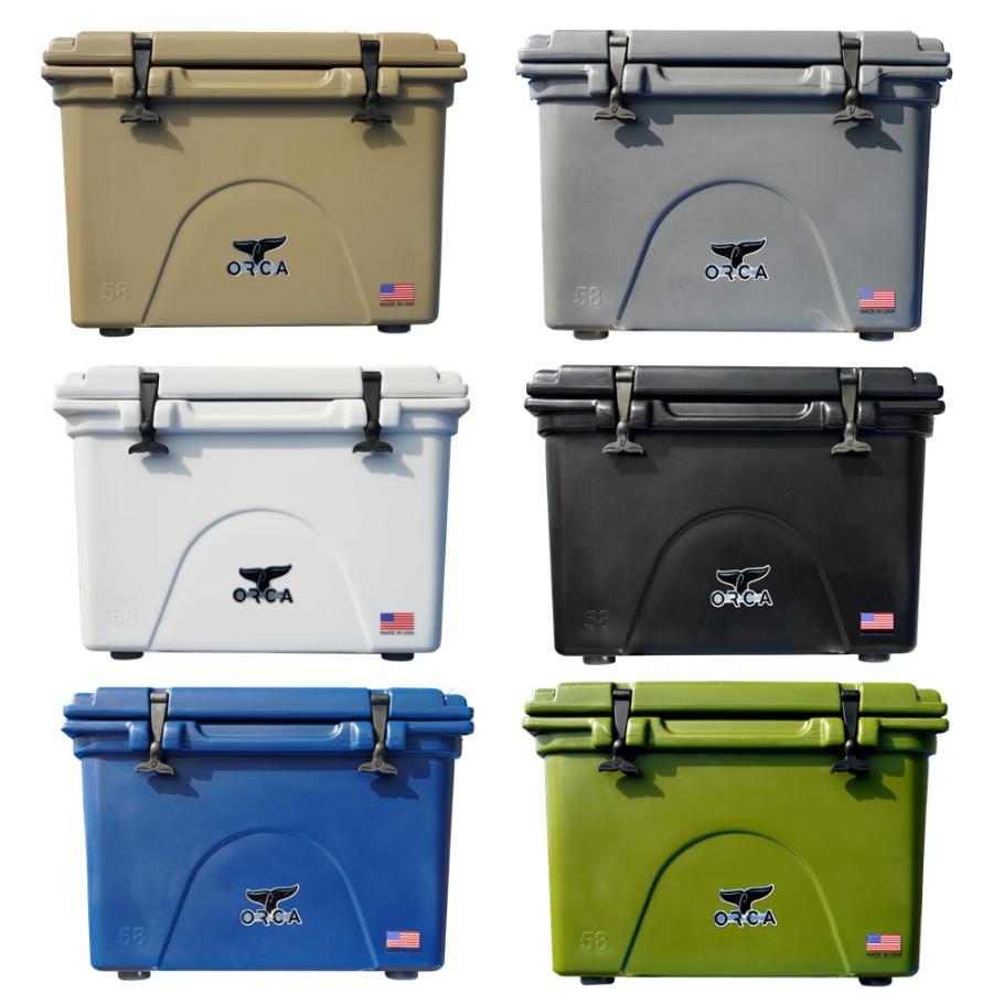 ORCA（オルカ） クーラーボックス 58QT (54.89L) 全6色【od】 : glass 
