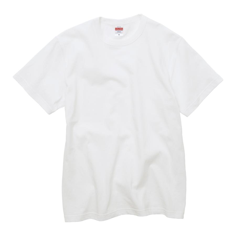 United Athle ユナイテッドアスレ 4210-01 6.0オンス オープンエンド バインダーネック Tシャツ 無地Tシャツ ブラック ホワイト グレー ネイビー｜glass-onion