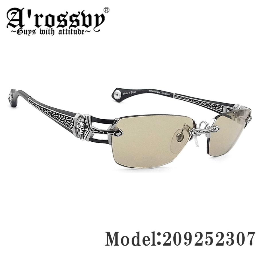 ロズヴィー ロズビー Arossvy 209252306 vol.24 ガンメタル×ブラックパール 925Silver 2024年モデル 日本製  シリアルNo.45/50サングラス 限定生産品 A'rossvy（ロズヴィ） ロズヴィー ロズビー A'rossvy 209252307 vol.24