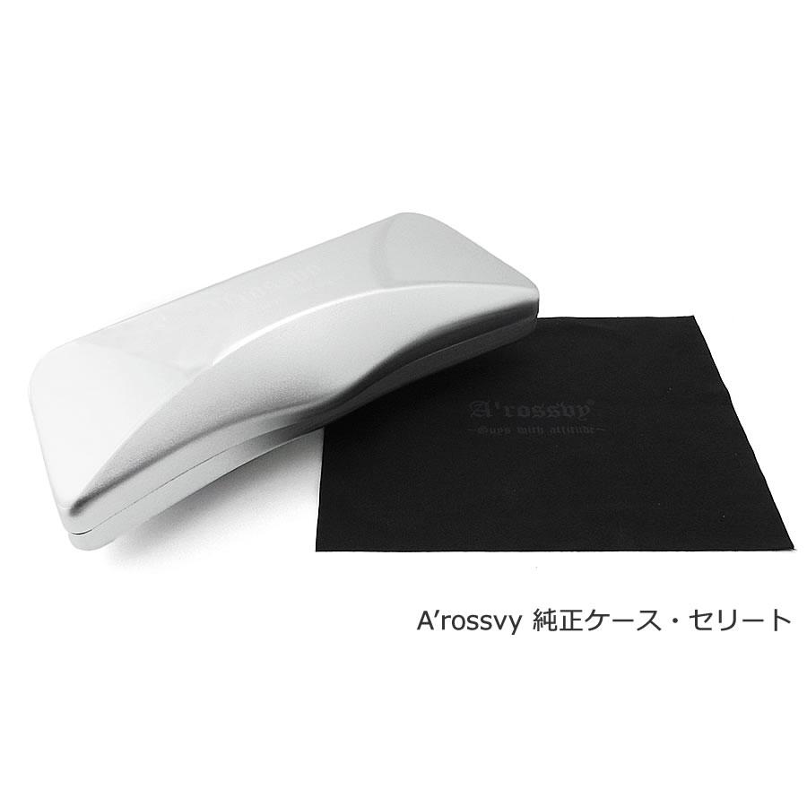 ロズヴィー ロズビー A'rossvy 正規品販売店 209252501 vol.26 ゴールド×マットブラック 925Silver 2026年モデル 日本製  メンズ シリアルNo.15/70 サングラスの画像