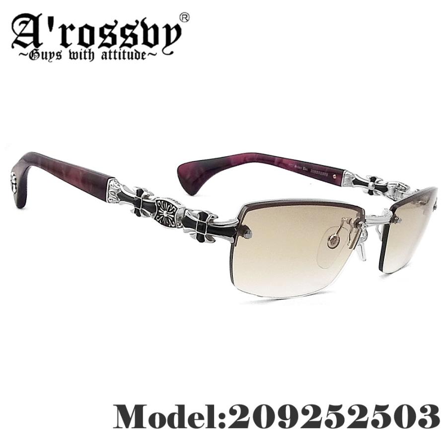 ロズヴィー ロズビー A'rossvy 正規品販売店 209252503 vol.26 925Silver 2026年モデル 日本製  メンズ シリアルNo.15/70 サングラス 限定生産70本 rossvy