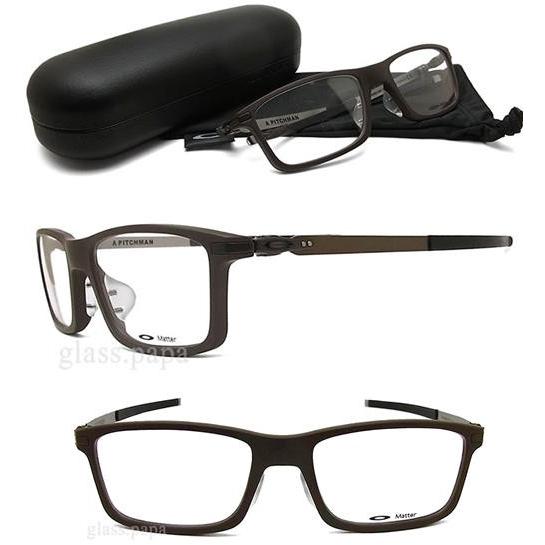 オークリー遠近両用メガネ PITCHMAN ピッチマン OX8096-0455 安心のHOYA・SEIKOレンズ使用・老眼鏡の度数で制作可 