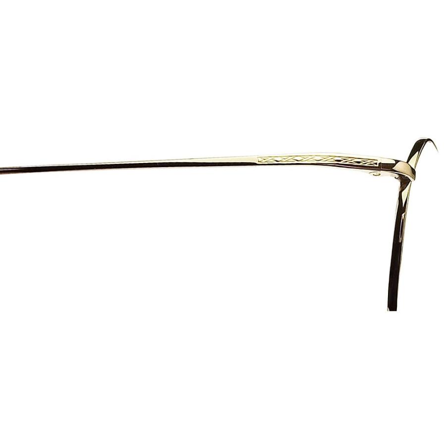 クレイトン フランクリン CLAYTON FRANKLIN メガネ 645-GP 眼鏡 クラシック 伊達メガネ 度付き ライトゴールド メンズ レディース 男性 女性 CLAYTON FRANKLIN クレイトン フランクリン メガネ 645-GP 眼鏡