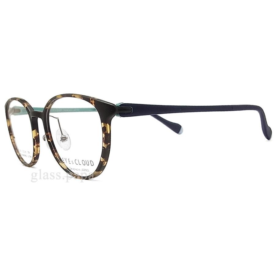EYEs CLOUD アイクラウド メガネ フレーム EC-1036 Col.6 グッドデザイン賞 眼鏡 軽量 伊達メガネ 度付き ブラウンデミ レディース EYEs CLOUD アイクラウド メガネ EC-1036 Col.6 グッドデザイン賞 眼鏡