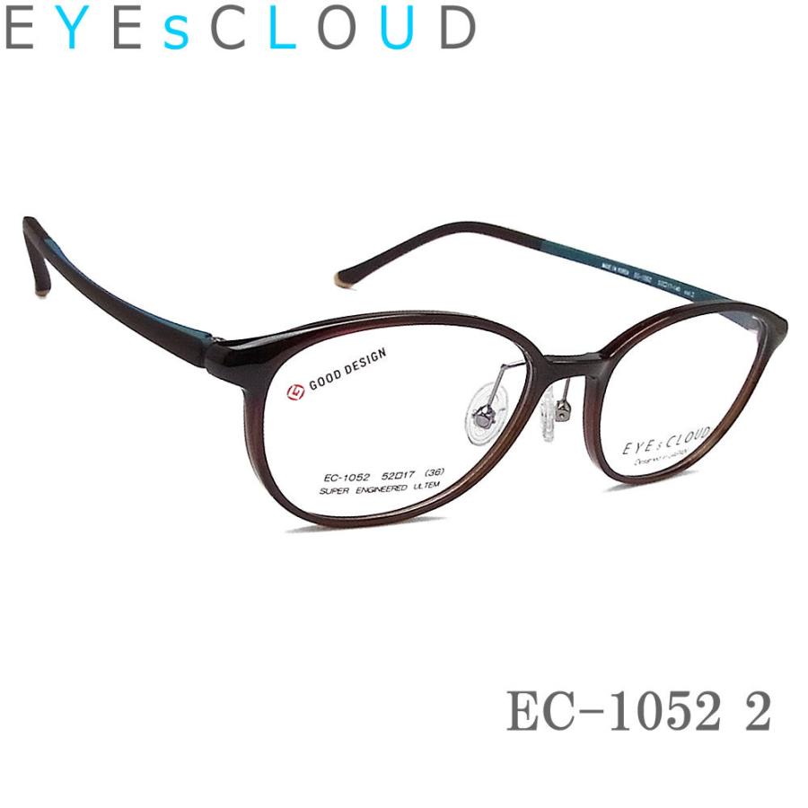 EYEs CLOUD アイクラウド メガネ フレーム EC-1052 Col.2 グッド