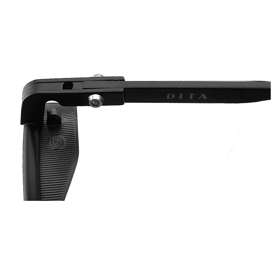 ディータ DITA DTS165-A-02  【INTRACRAFT】 サングラス マットブラック×ブラックアイアン 男性 メンズ 日本製 Matte Black/Black Iron やや大きめの画像