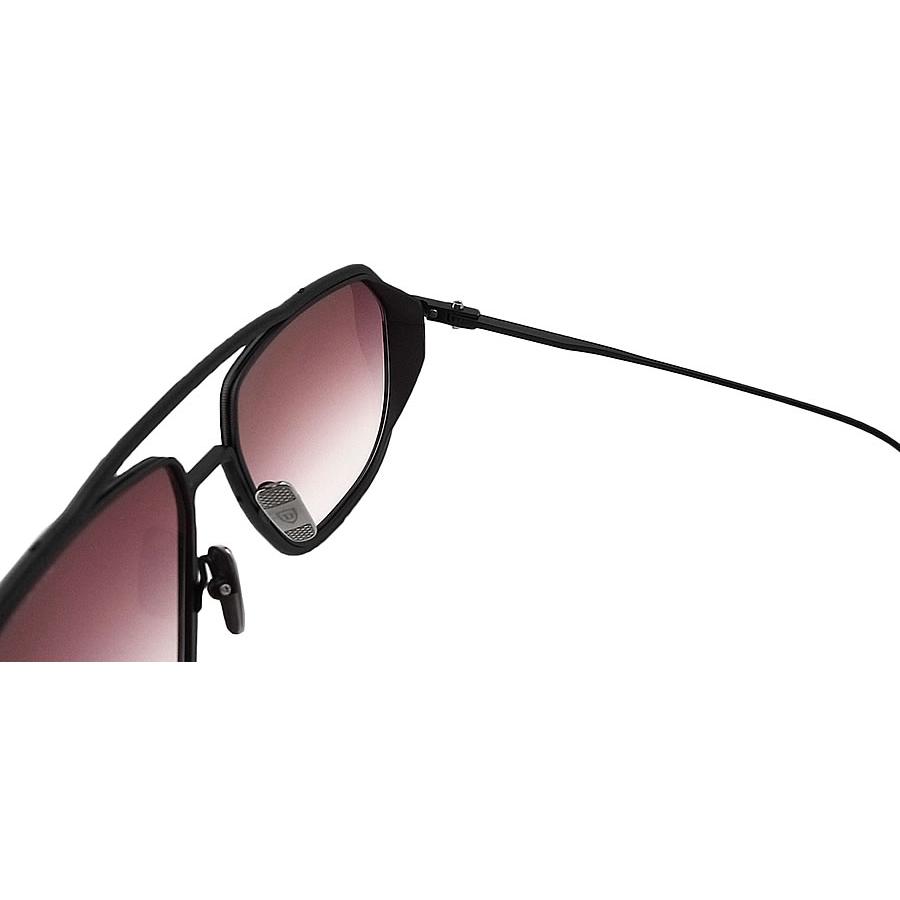 ディータ DITA DTS165-A-02  【INTRACRAFT】 サングラス マットブラック×ブラックアイアン 男性 メンズ 日本製 Matte Black/Black Iron やや大きめの画像
