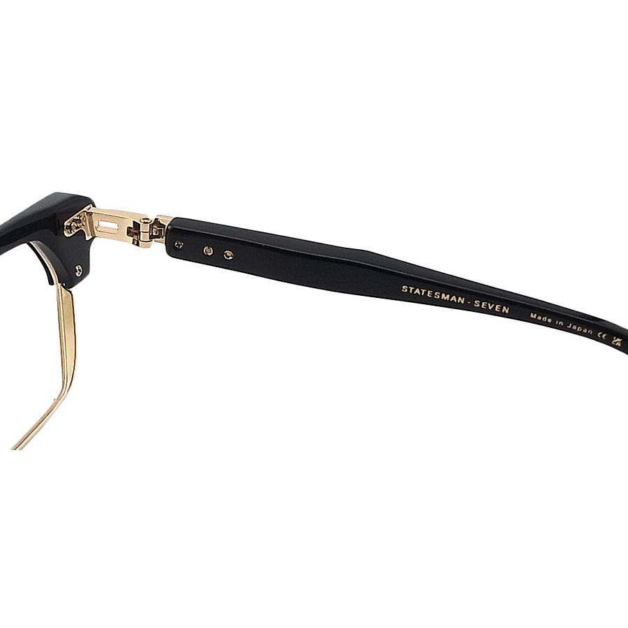 ディータ DITA メガネ DTX443-A-01  STATESMAN-SEVEN 眼鏡 ブラック×ホワイトゴールド メンズ 男性 日本製 Black /White Gold ステイツマン-セブンの画像