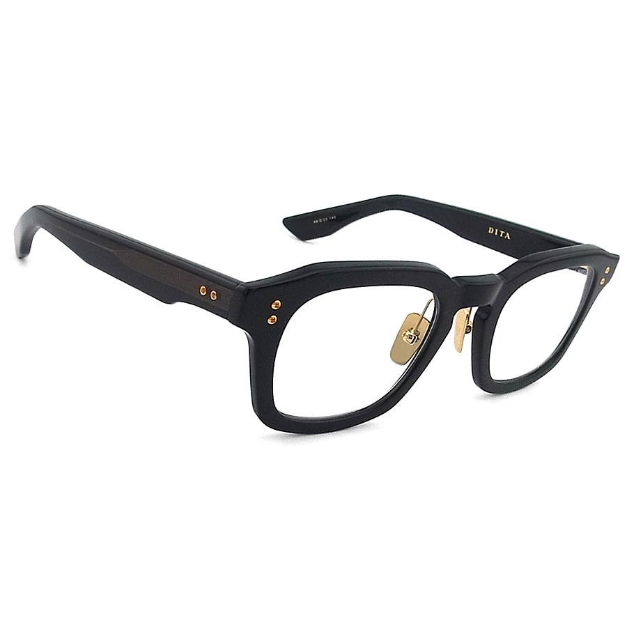 DITA BIRCH BLACK GOLD 伊達メガネ