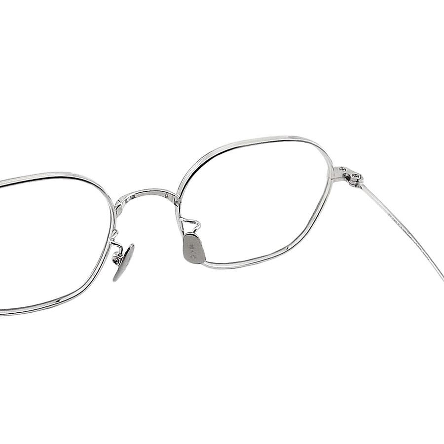 越前国甚六作 EZ-040 col.2 チタン オクタゴン 眼鏡 クラシック 伊達