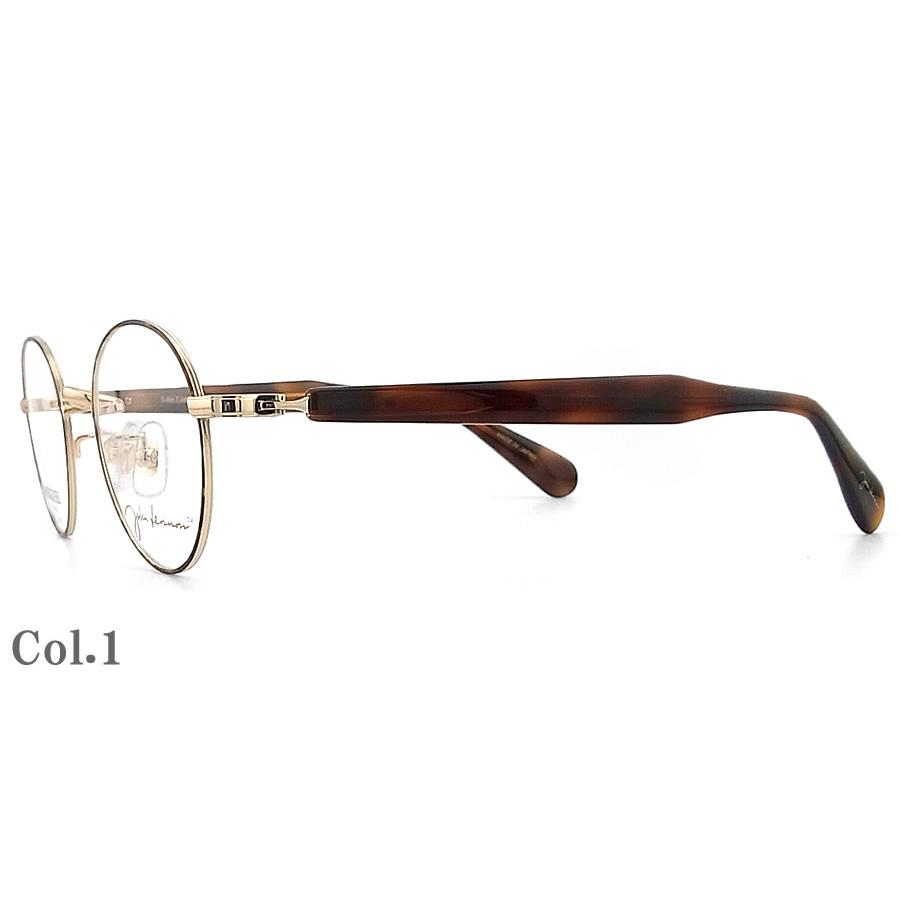 JohnLennonジョンレノンJL-1110-2度付き対応可能丸メガネフレーム JOHN LENNON ジョンレノン メガネ JL-1110 45サイズ 日本製 ボストン