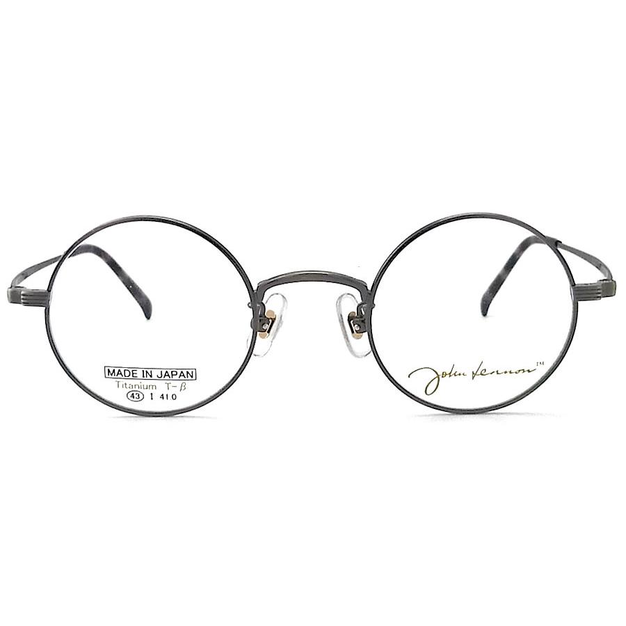 JOHN LENNON ジョンレノン メガネ JL1115 4 43サイズ ラウンド 丸眼鏡 めがね クラシック アンティークシルバー john lennon フレーム 新品 チタン 日本製