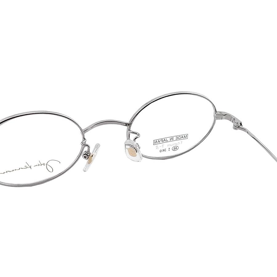 JOHN LENNON ジョンレノン メガネ フレーム JL1122 1 オーバル 丸眼鏡 めがね クラシック 伊達メガネ 度付き シルバー 男性・女性 チタン 日本製 jl1122 JOHN LENNON ジョンレノン メガネ JL1122 1 46サイズ オーバル 丸眼鏡