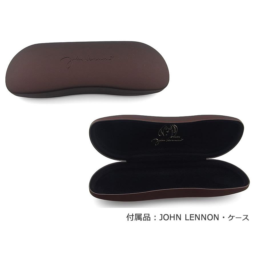JOHN LENNON ジョンレノン メガネ フレーム JL1122 1 オーバル 丸眼鏡 めがね クラシック 伊達メガネ 度付き シルバー 男性・女性 チタン 日本製 jl1122 JOHN LENNON ジョンレノン メガネ JL1122 1 46サイズ オーバル 丸眼鏡