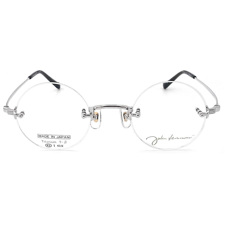 JOHN LENNON ジョンレノン メガネ JL-1127 Col.2 縁ナシ ツーポイント
