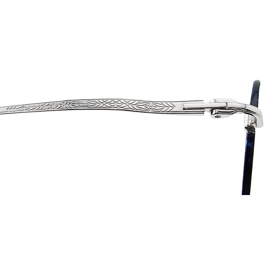 JOHN LENNON ジョンレノン メガネ フレーム JL1128 2 ラウンド 丸眼鏡 めがね クラシック 伊達メガネ 度付き ダークブルーデミ×シルバー 男性・女性 チタン 日本製 jl1128 JOHN LENNON ジョンレノン メガネ JL1128 2 39サイズ ラウンド 丸眼鏡