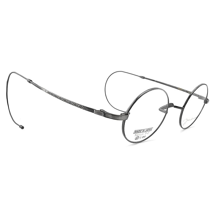 John Lennon ジョンレノン 日本製 JL1142-4-42 丸メガネ クラシック メガネ フレーム 度付可 JOHN LENNON ジョンレノン メガネ JL1142 4 一山タイプ 42サイズ 丸