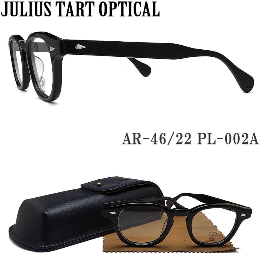 JULIUS TART OPTICAL ENTERPRISE◇メガネ/--/プラスチック/BLK/CLR