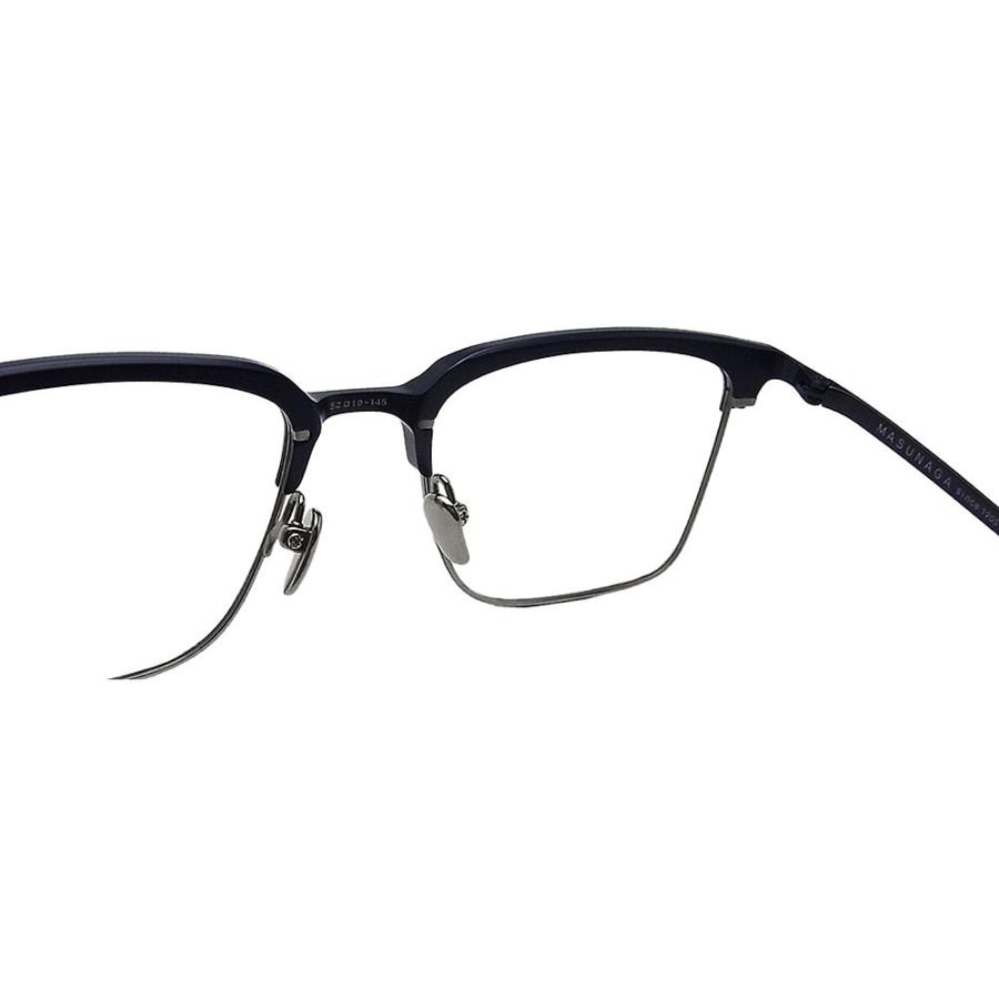 着後レビューで 81◯Masunaga 増永眼鏡 WALDORF 35 度あり KM0705-1