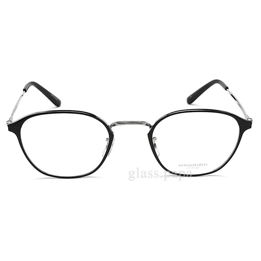 OLIVER PEOPLES オリバーピープルズ メガネ DAYSON BK 眼鏡 クラシック 伊達メガネ 度付き ブラック×シルバー メンズ・レディース OLIVER PEOPLES BK
