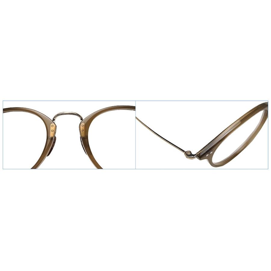 OLIVER PEOPLES オリバーピープルズ メガネ DECKENS ND ボストン 眼鏡 クラシック 伊達メガネ 度付き スモークブラウン メンズ・レディース OLIVER PEOPLES ND