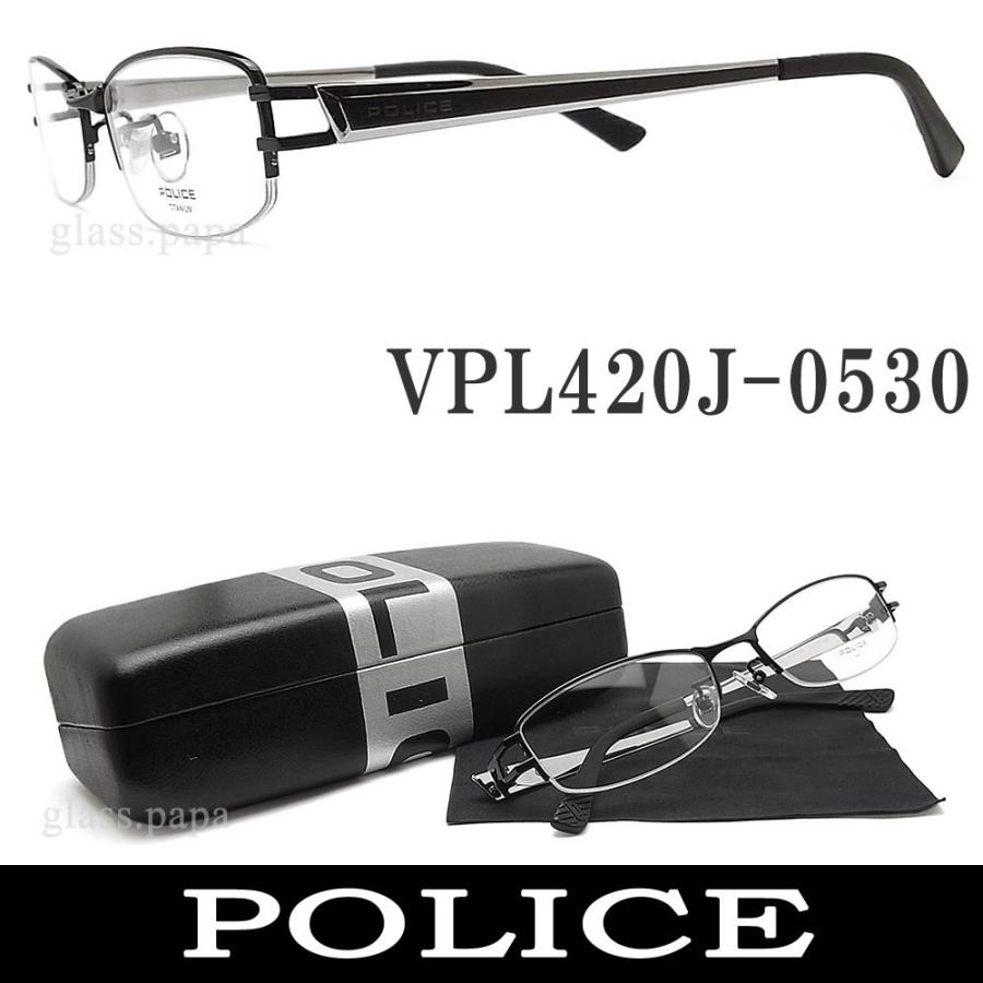 メガネ 老眼鏡 黒 桜古典 ポリス Police メガネ Vpl4j 0530 眼鏡 ブランド 伊達メガネ 度付き ブラック メタル Emw0mcfplo Www Drsipatwari Com