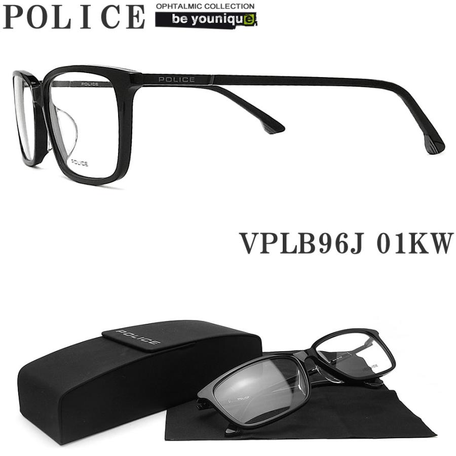 Police ポリス メガネフレーム Vplb96j 01kw 眼鏡 伊達メガネ 度付き 青色光カット パソコン用 メンズ レディース 男性用 女性用 ブラック セル Police96j01kw グラスパパyahoo店 通販 Yahoo ショッピング
