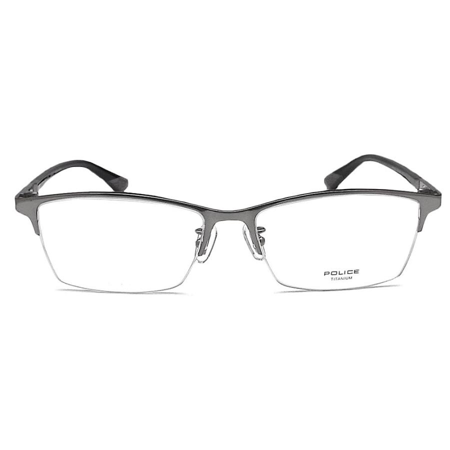 POLICE（ポリス） メガネフレーム VPLF58J-0568 眼鏡 伊達メガネ 度