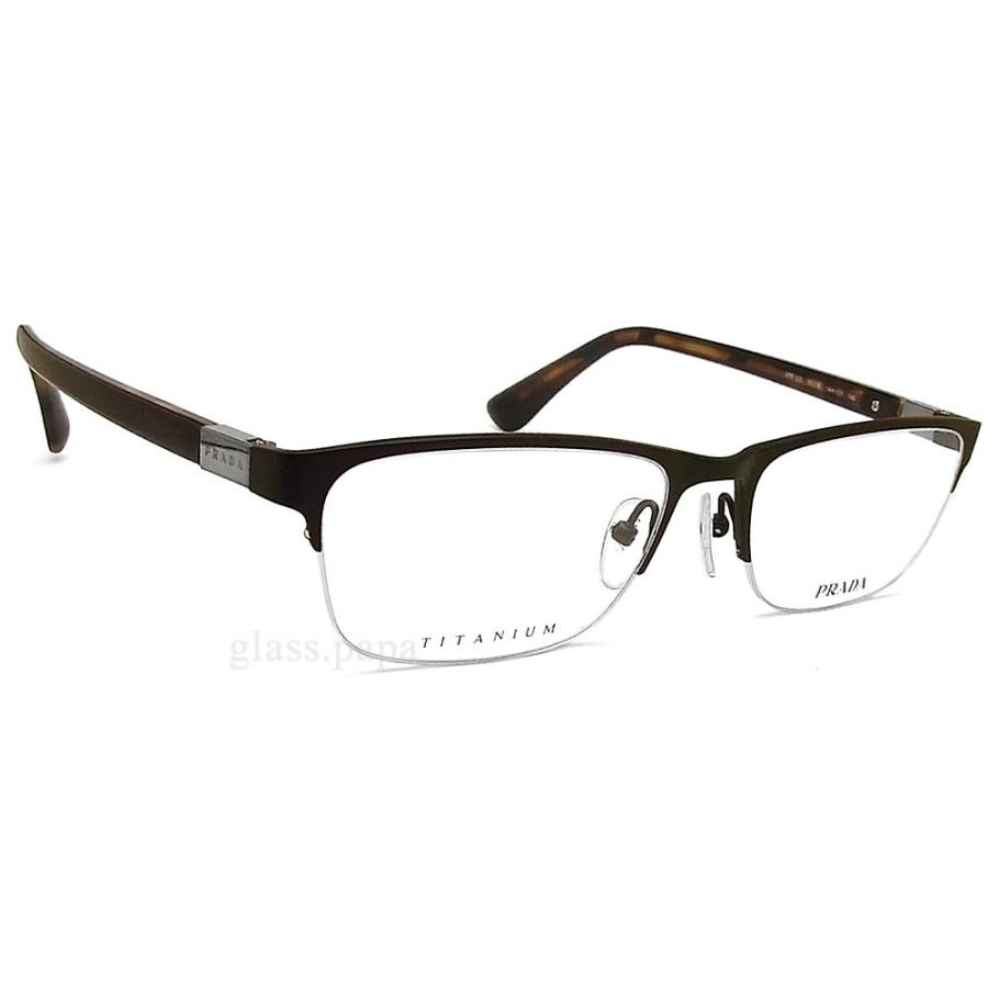 プラダ メガネ Prada Vpr52s 1ah 送料無料 眼鏡 ブランド マットダークブラウン メンズ メタル Prada52s1ah グラスパパyahoo店 通販 Yahoo ショッピング