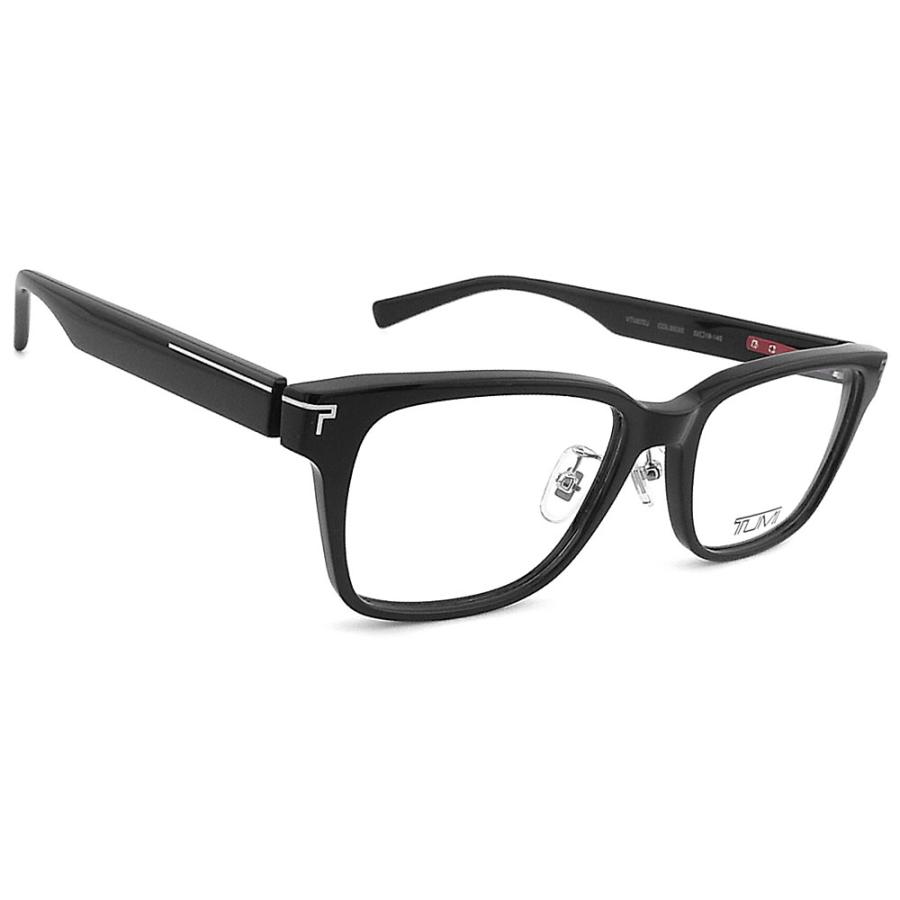 TUMI トゥミ メガネ VTU072J 0530 眼鏡 伊達メガネ 度付き ブラック 
