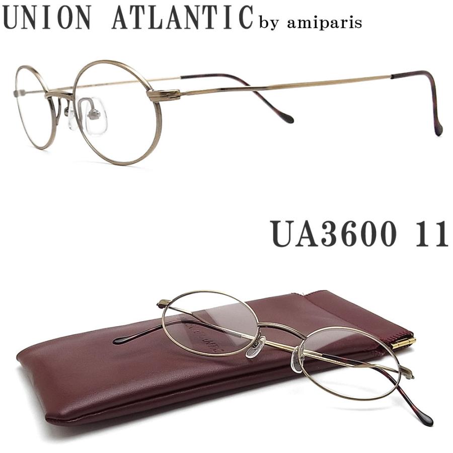 UNION ATLANTIC ユニオンアトランティック メガネ UA3600 11 オーバル