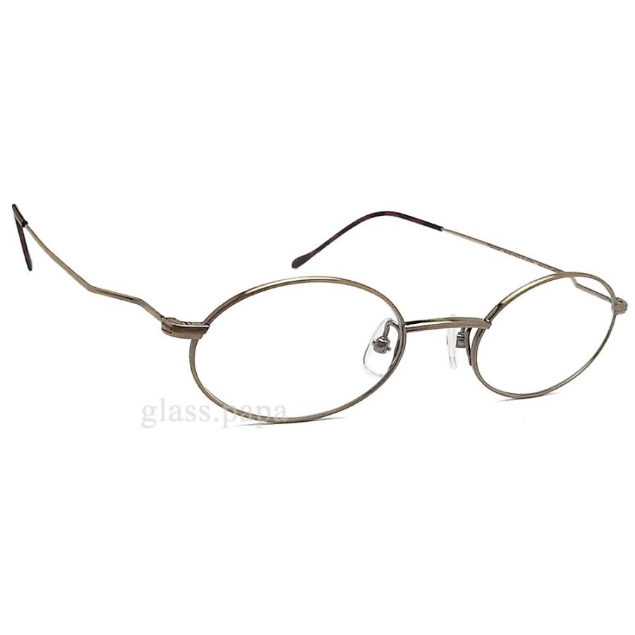 UNION ATLANTIC ユニオンアトランティック メガネ フレーム UA3600 11 オーバル 丸眼鏡 クラシック 伊達メガネ 度付き アンティークゴールド メンズ・レディース 日本製 UNION ATLANTIC ユニオンアトランティック メガネ UA3600 11 オーバル