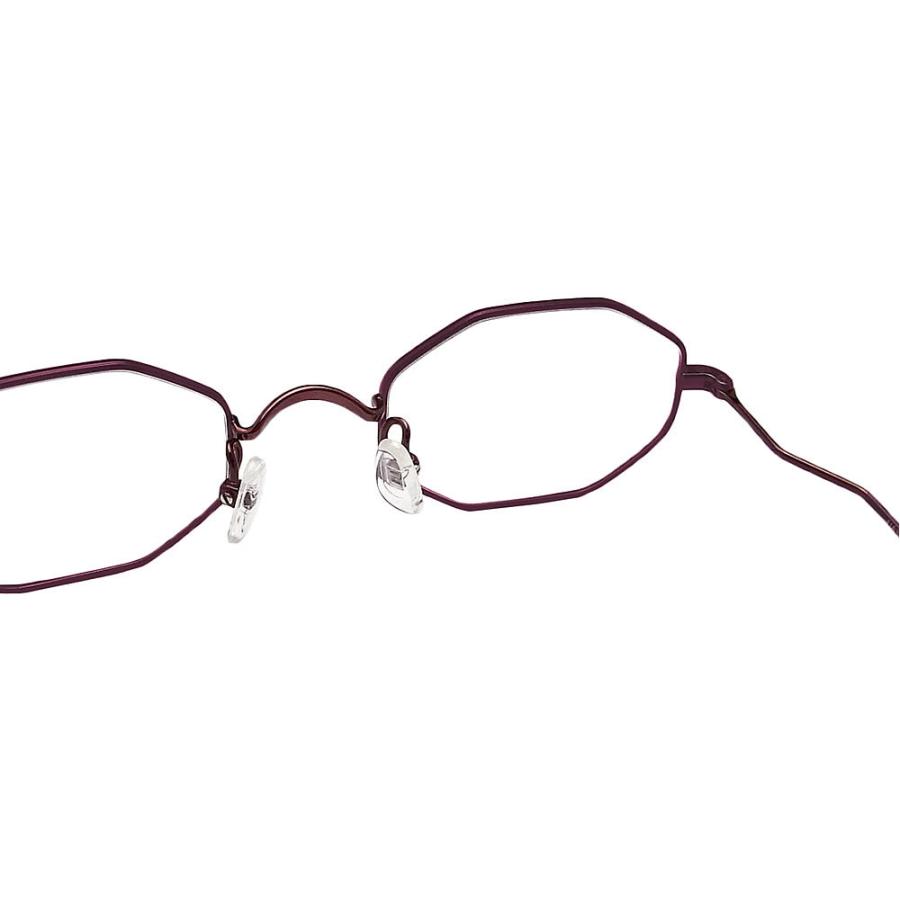 UNION ATLANTIC ユニオンアトランティック メガネ フレーム UA3603 6 オクタゴン 丸眼鏡 クラシック 伊達メガネ 度付き カーディナル メンズ・レディース 日本製 ua-3603 UNION ATLANTIC ユニオンアトランティック メガネ UA3603 6 オクタゴン